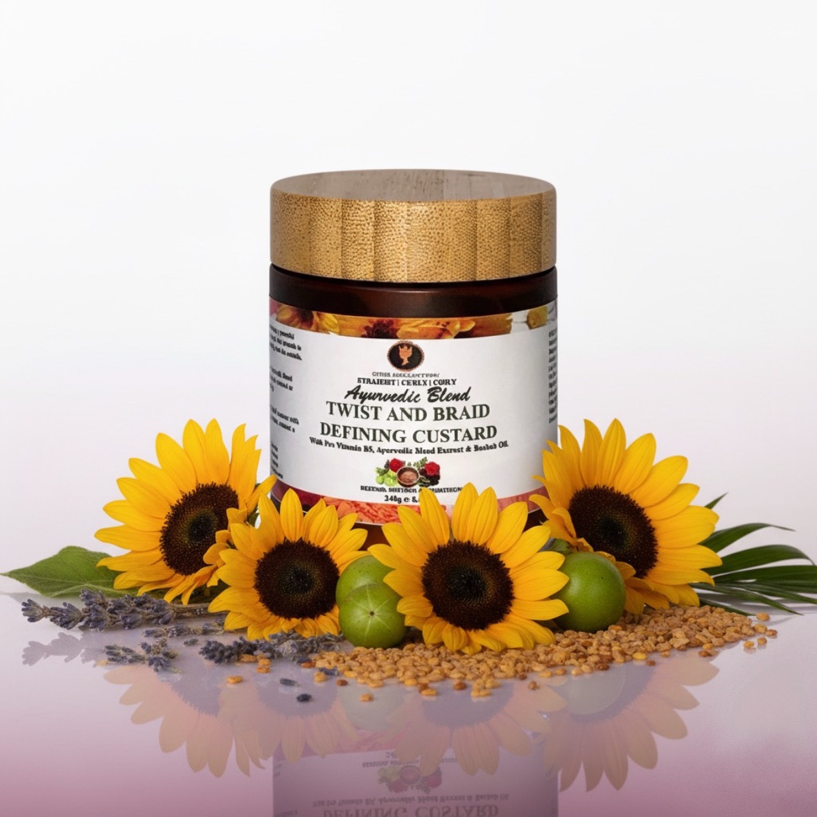 AYURVEDIC BLEND TWIST AND BRAID DEFINING CUSTARD