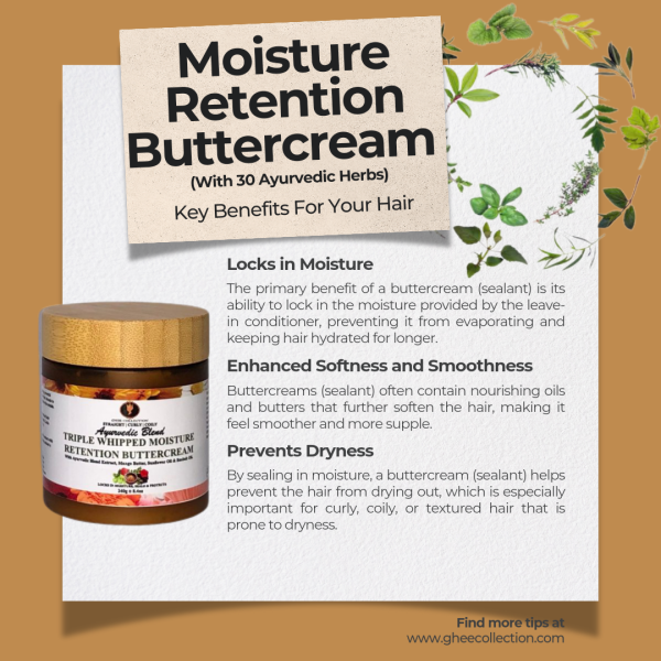 AYURVEDIC BLEND TRIPLE WHIPPED MOISTURE RETENTION BUTTERCREAM - Image 3