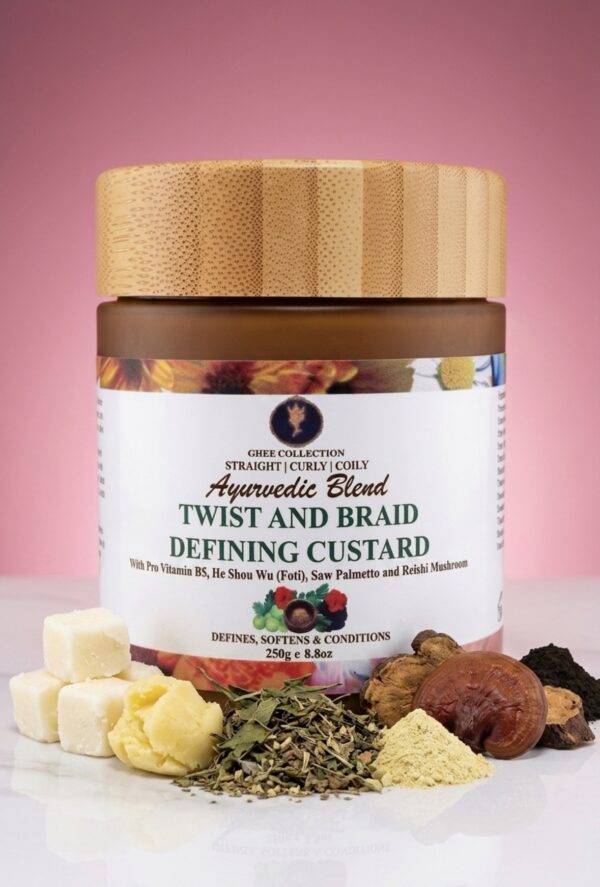 TWIST AND BRAID DEFINING CUSTARD